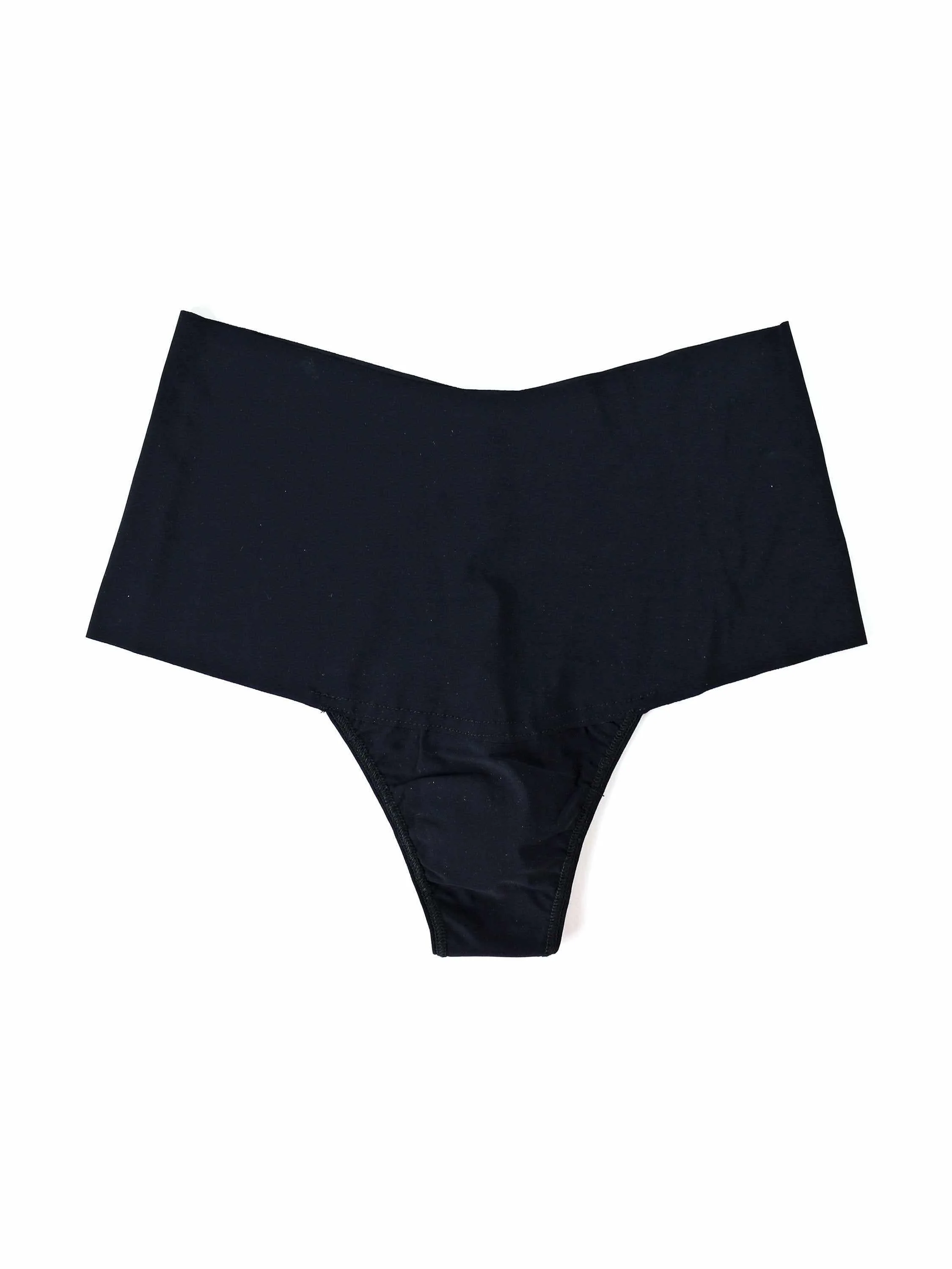 BreatheSoft™ High Rise Thong Black - Image 3
