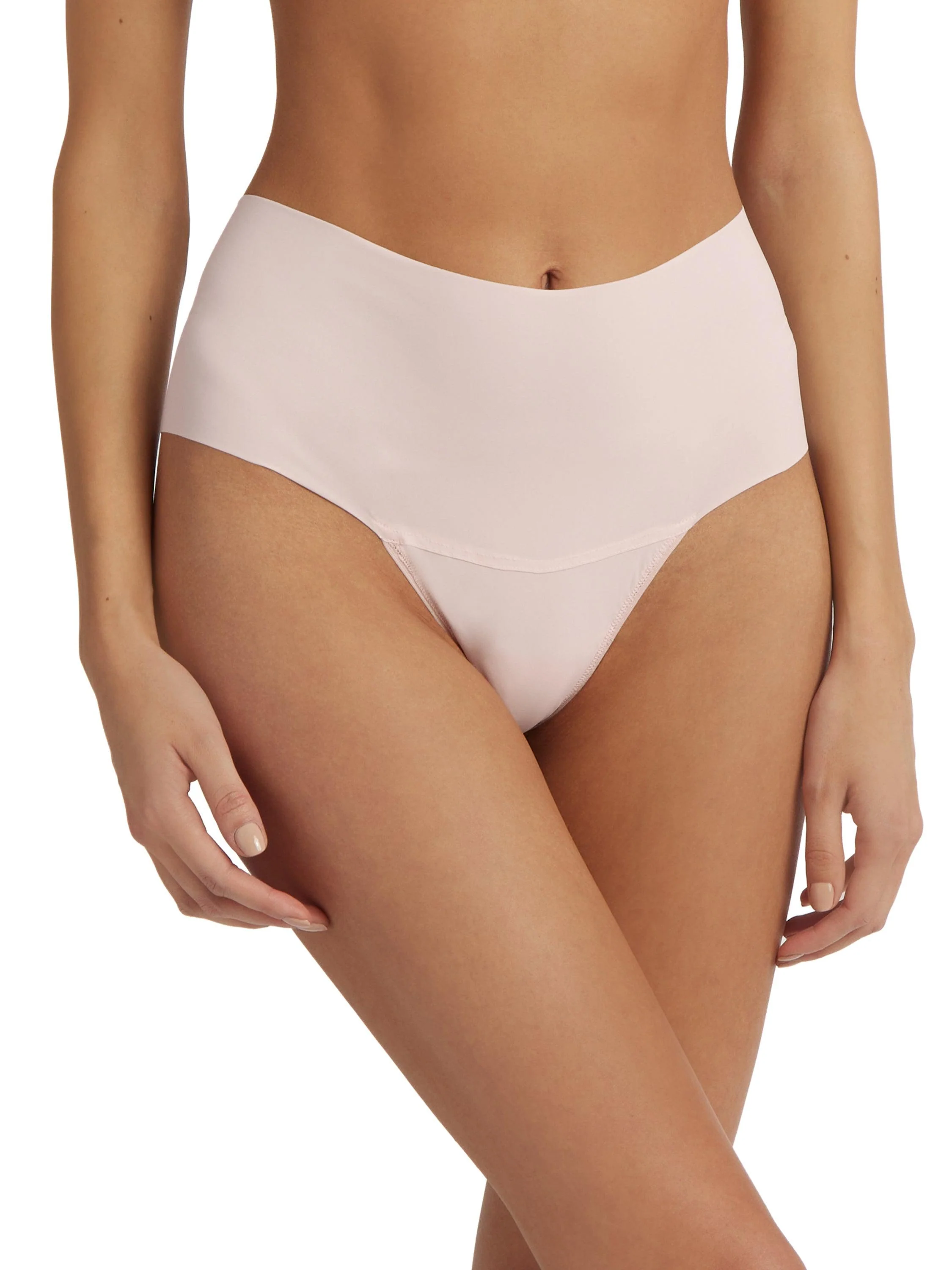 BreatheSoft™ High Rise Thong Vanilla