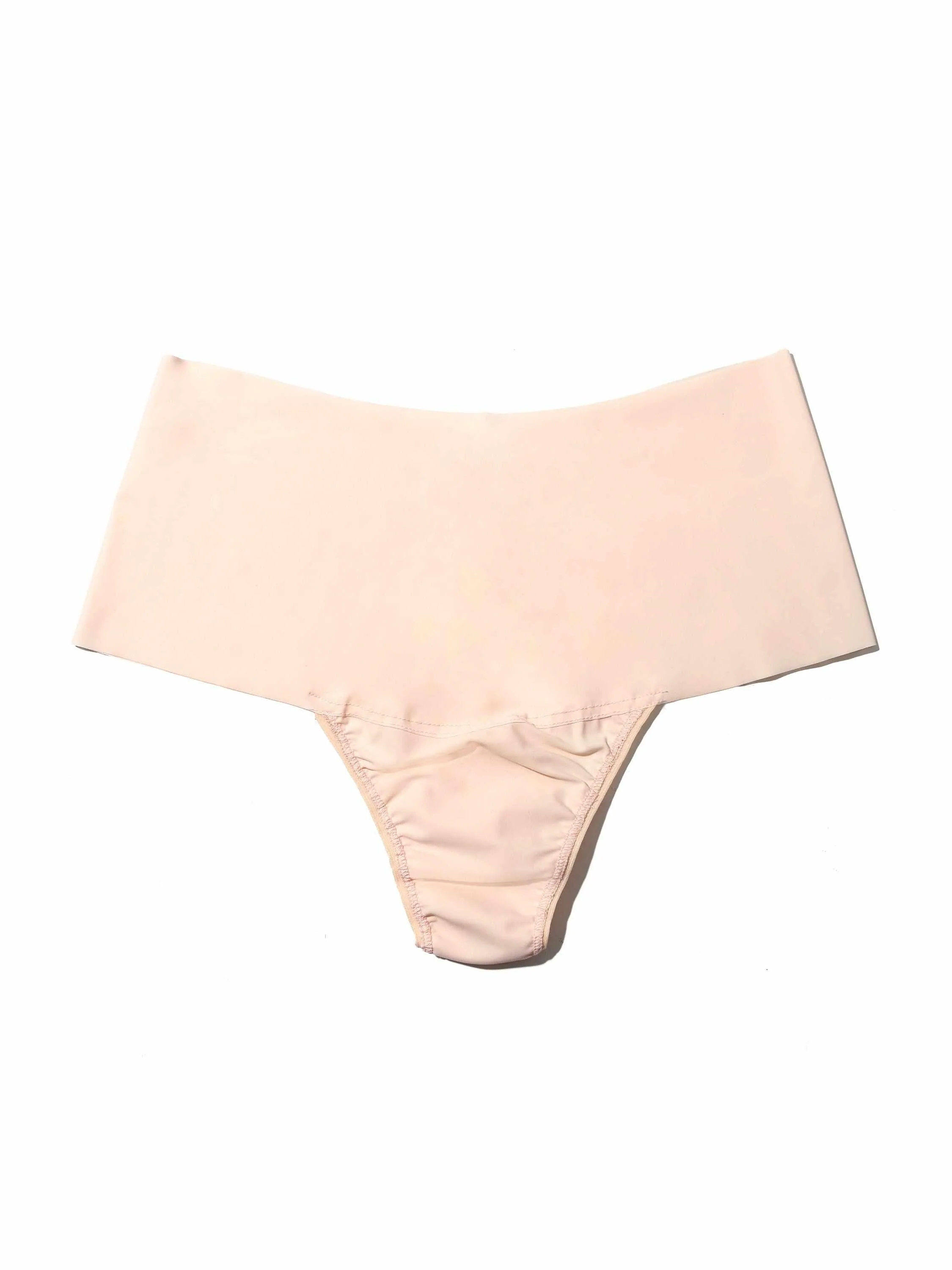 BreatheSoft™ High Rise Thong Vanilla - Image 3