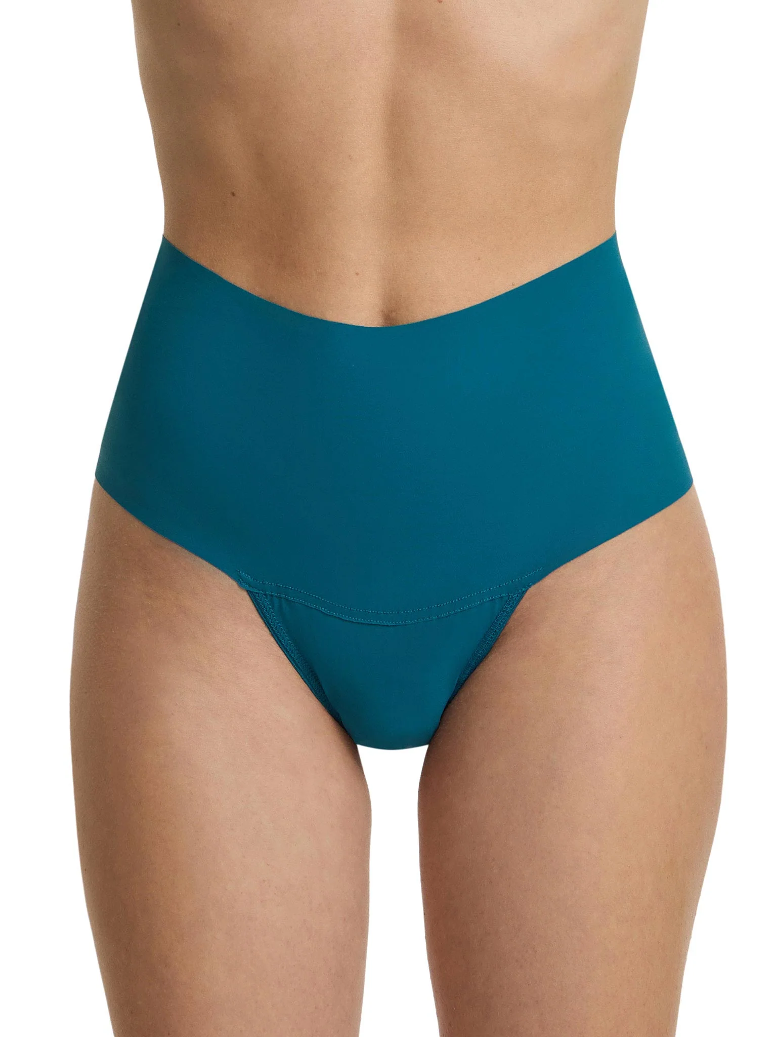 BreatheSoft™ High Rise Thong Earth Dance Green - Image 3