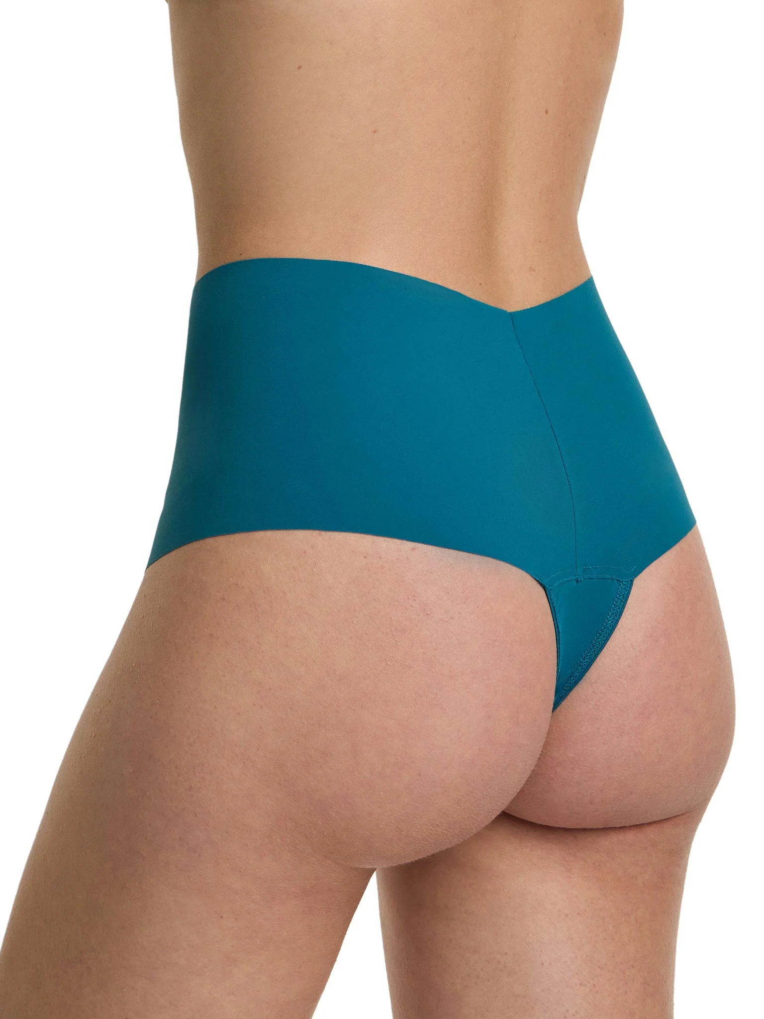 BreatheSoft™ High Rise Thong Earth Dance Green - Image 5