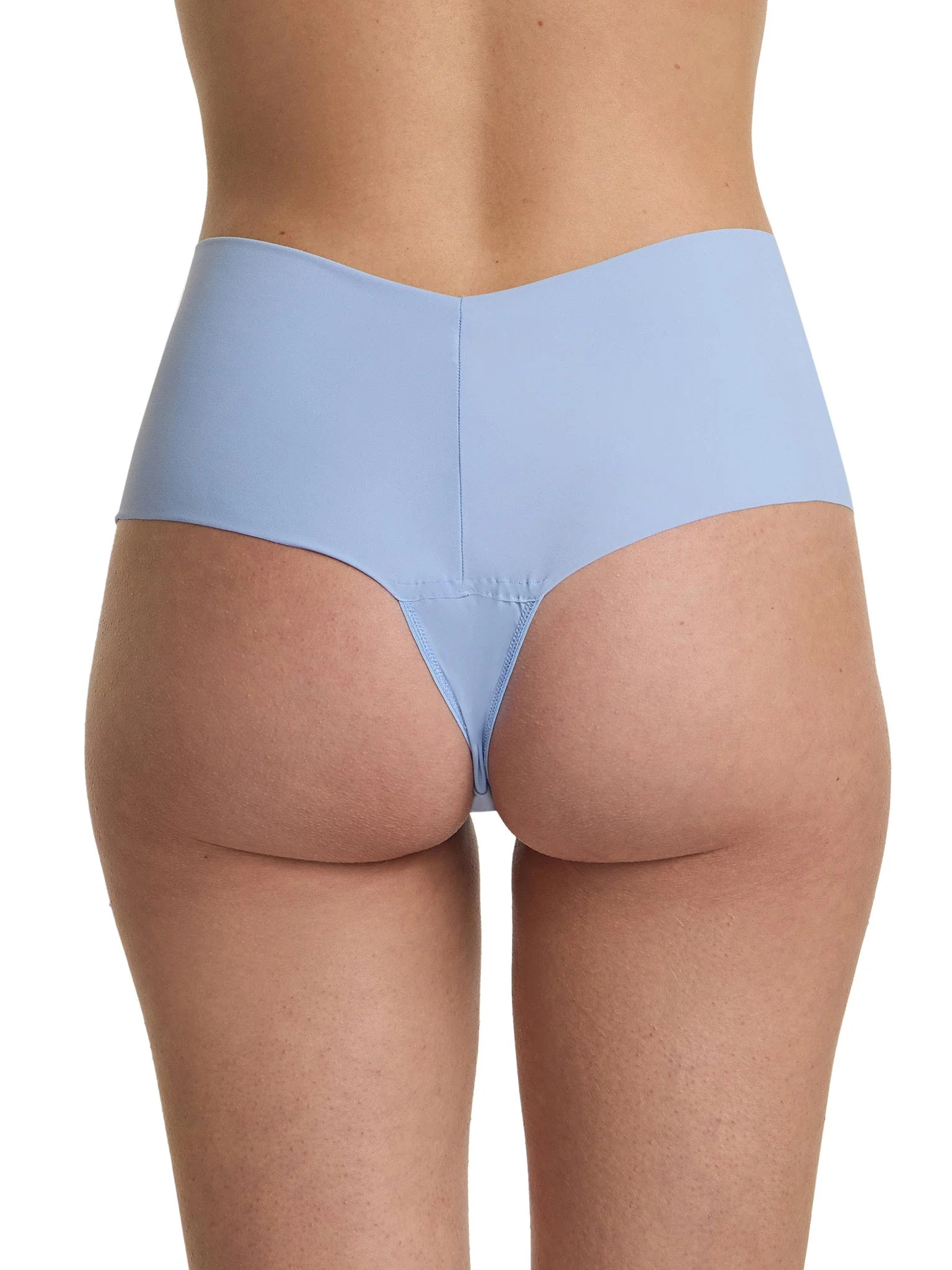 BreatheSoft™ High Rise Thong Fresh Air Blue - Image 4