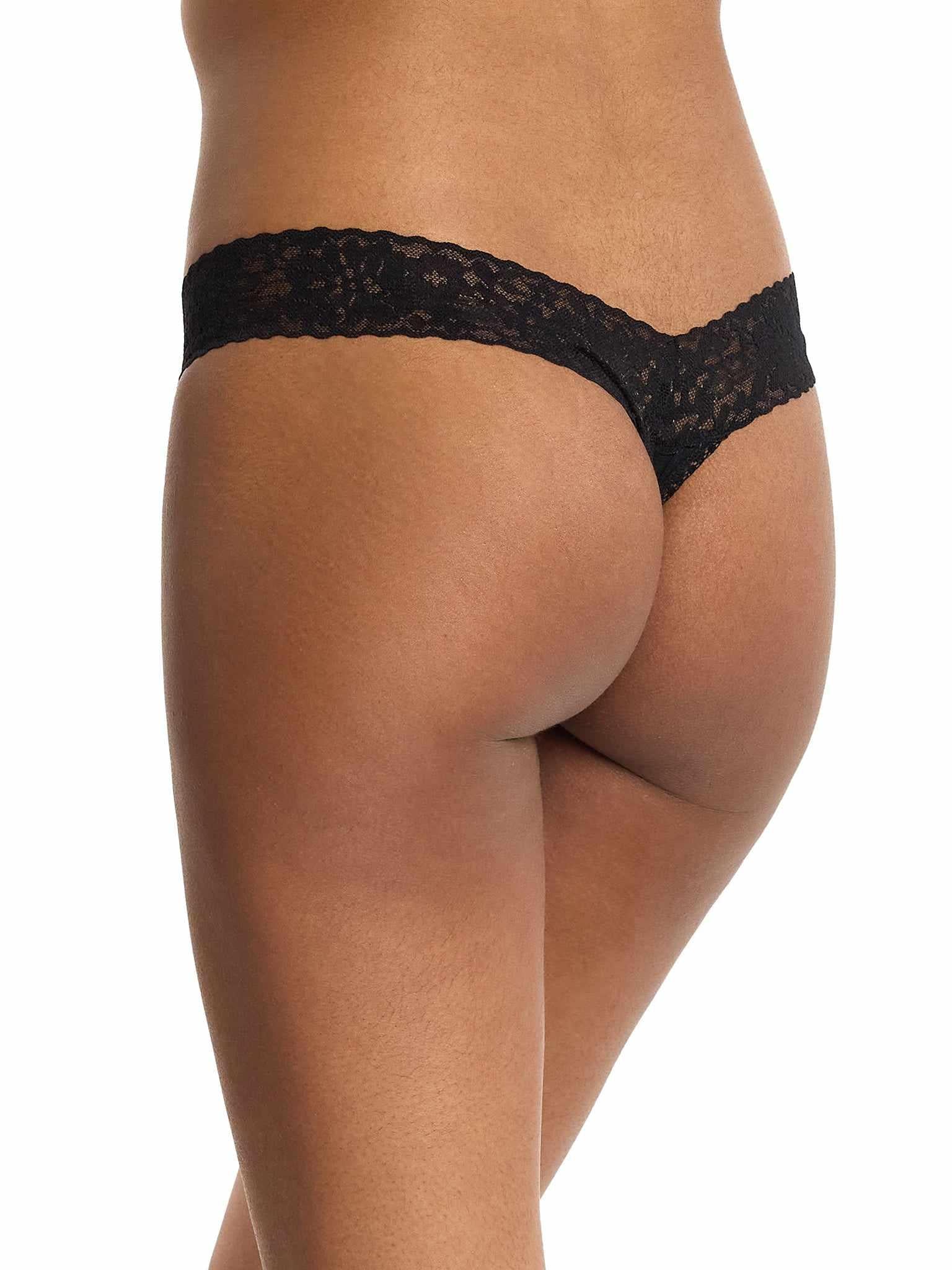 DreamEase™ Low Rise Thong Black - Image 3