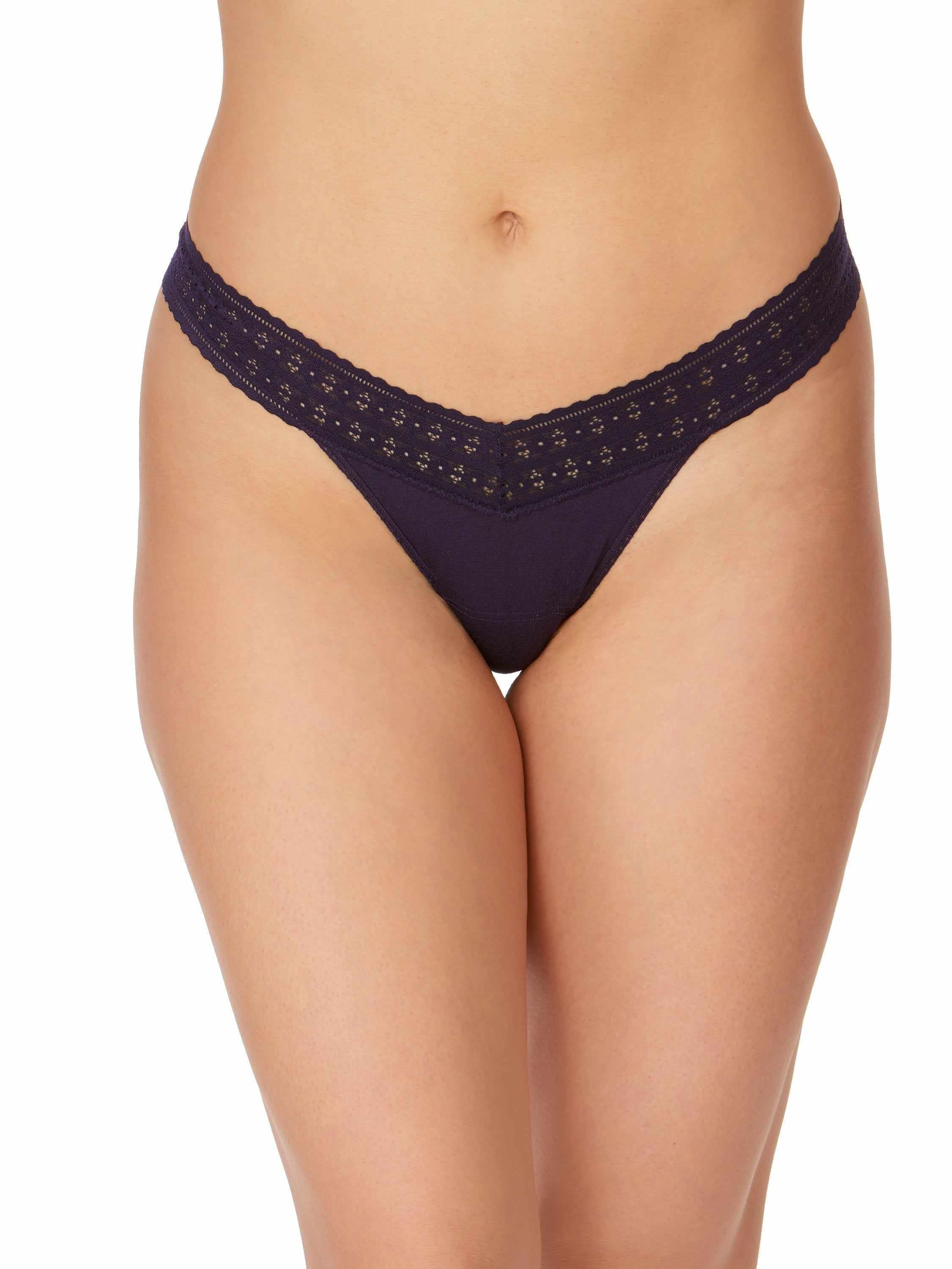DreamEase™ Low Rise Thong Indigo Blue - Image 2