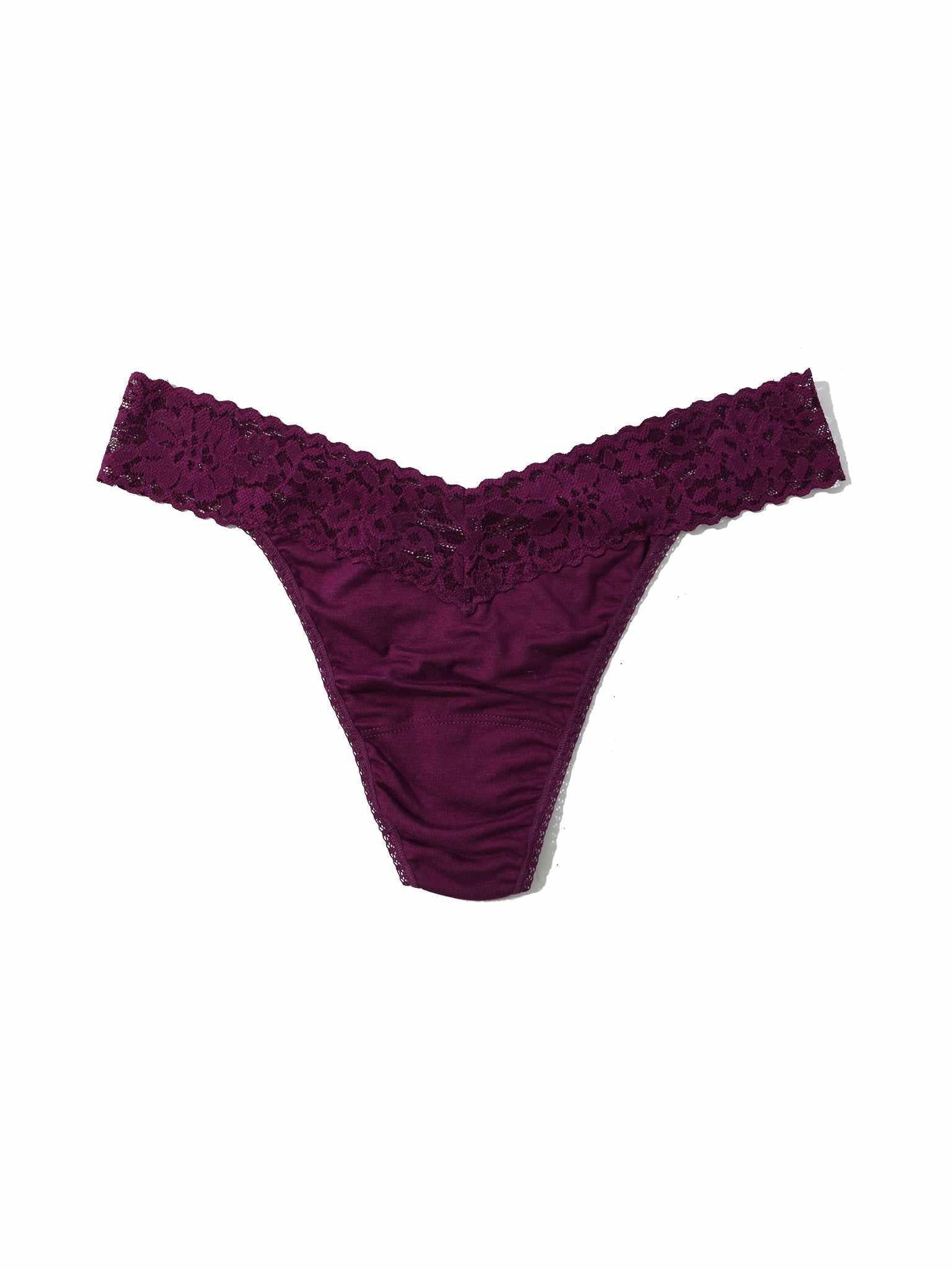 DreamEase™ Original Rise Thong Fine Wine - Image 3