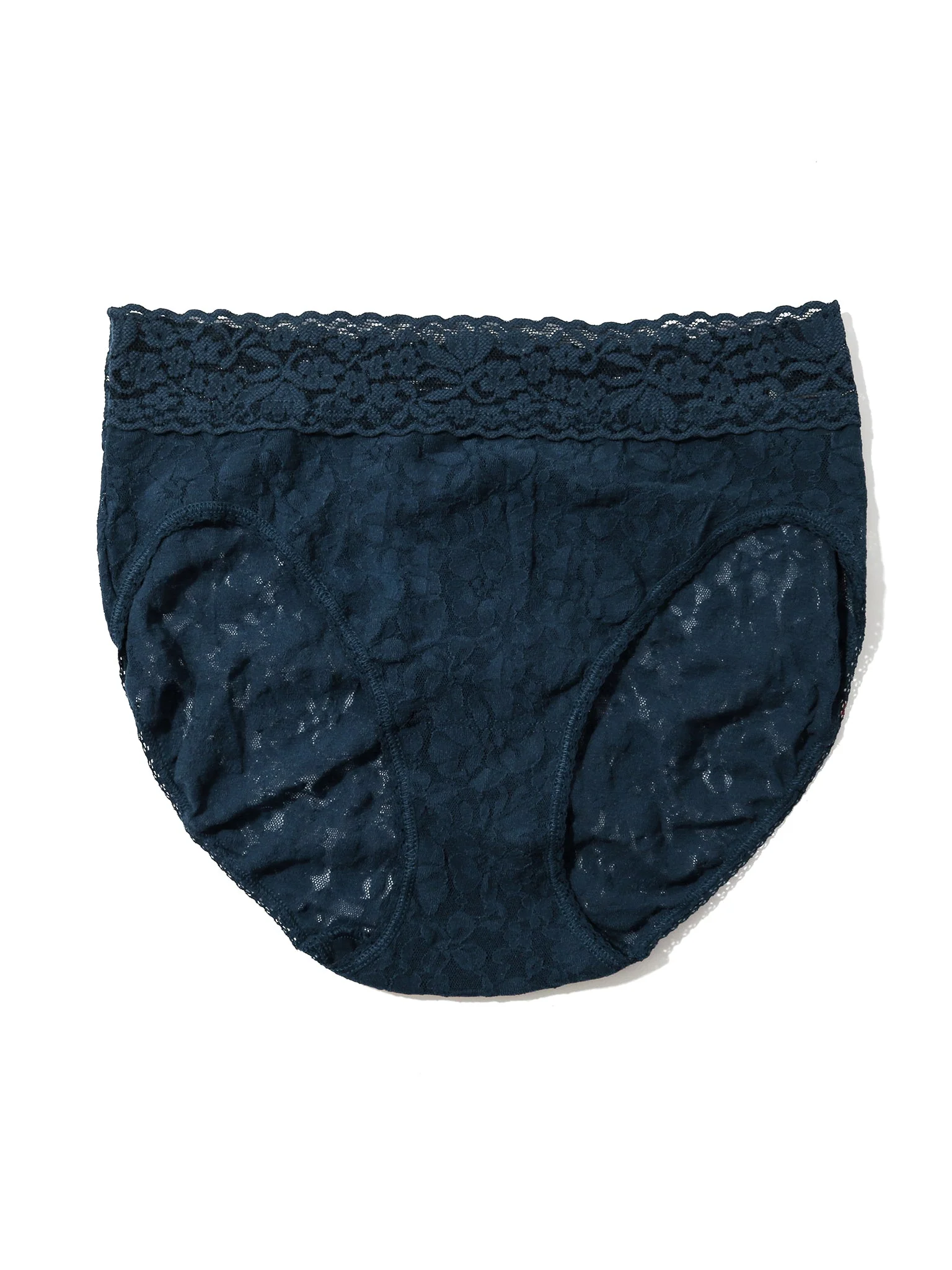 Flora Lace French Brief Night Owl Blue Sale - Image 4