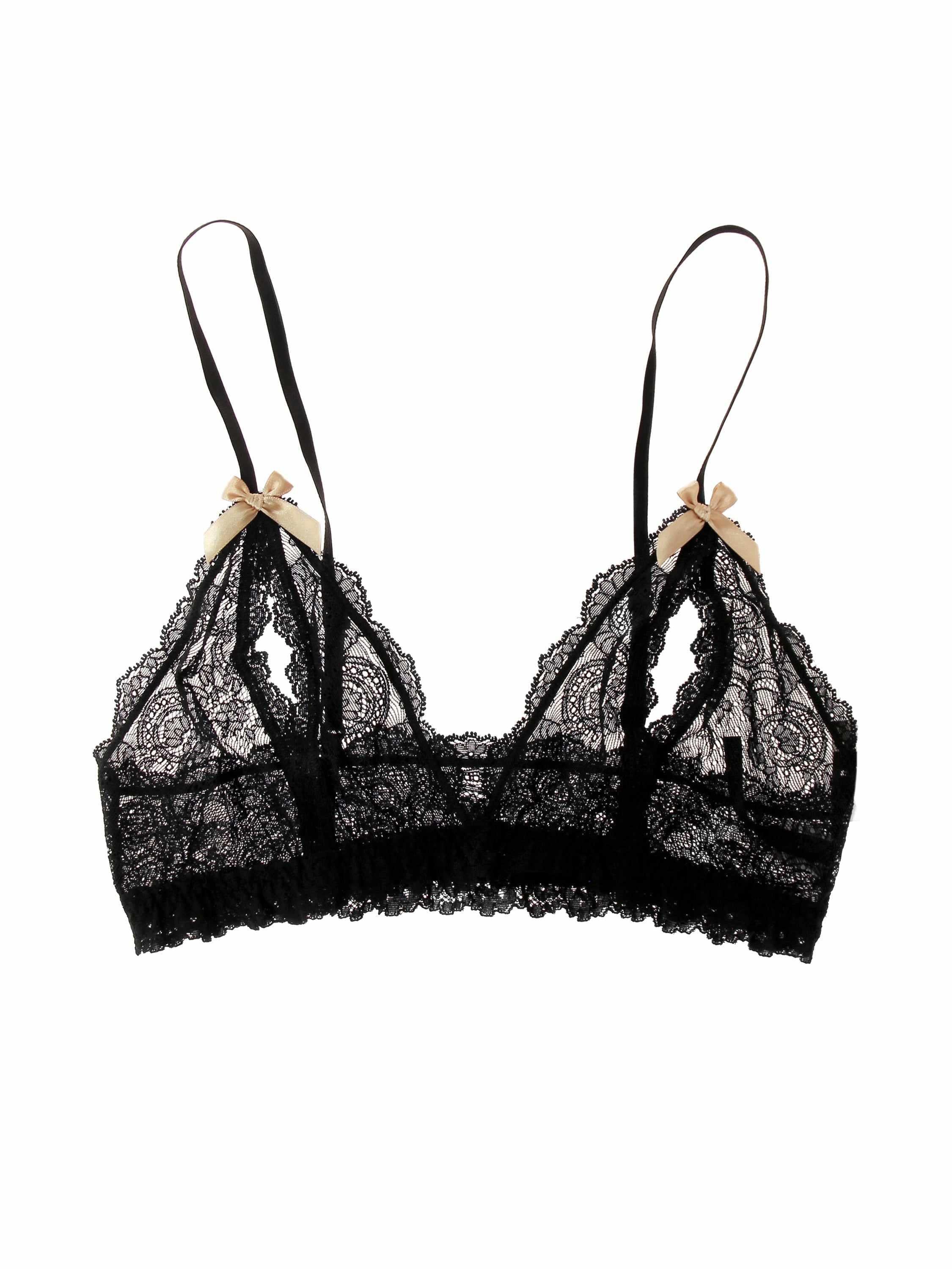 &oh™ Luxe Lace Open Bralette - Image 5