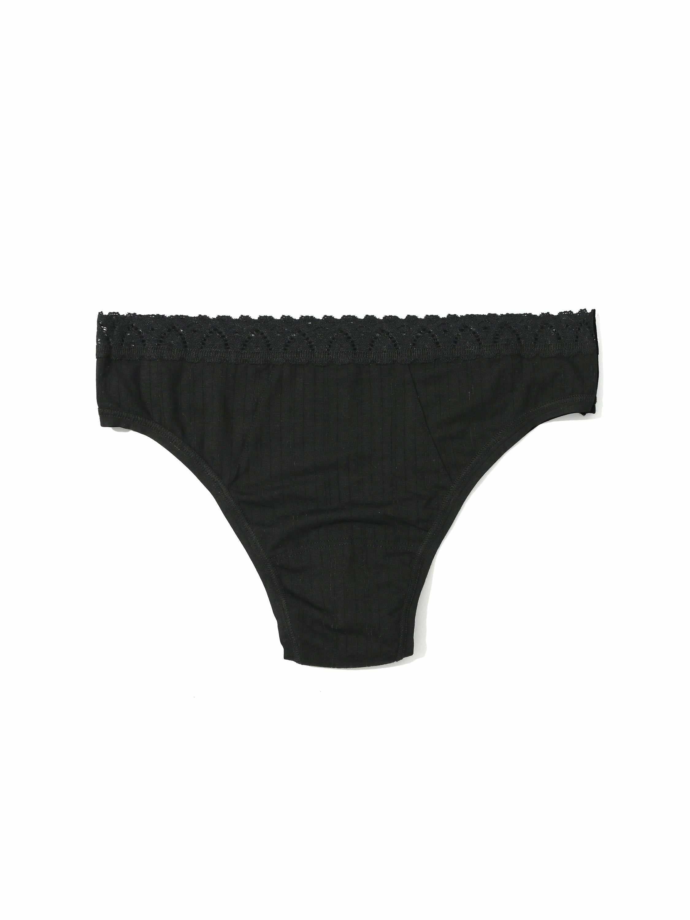 MellowLuxe™ Low Rise Thong Black Sale - Image 3