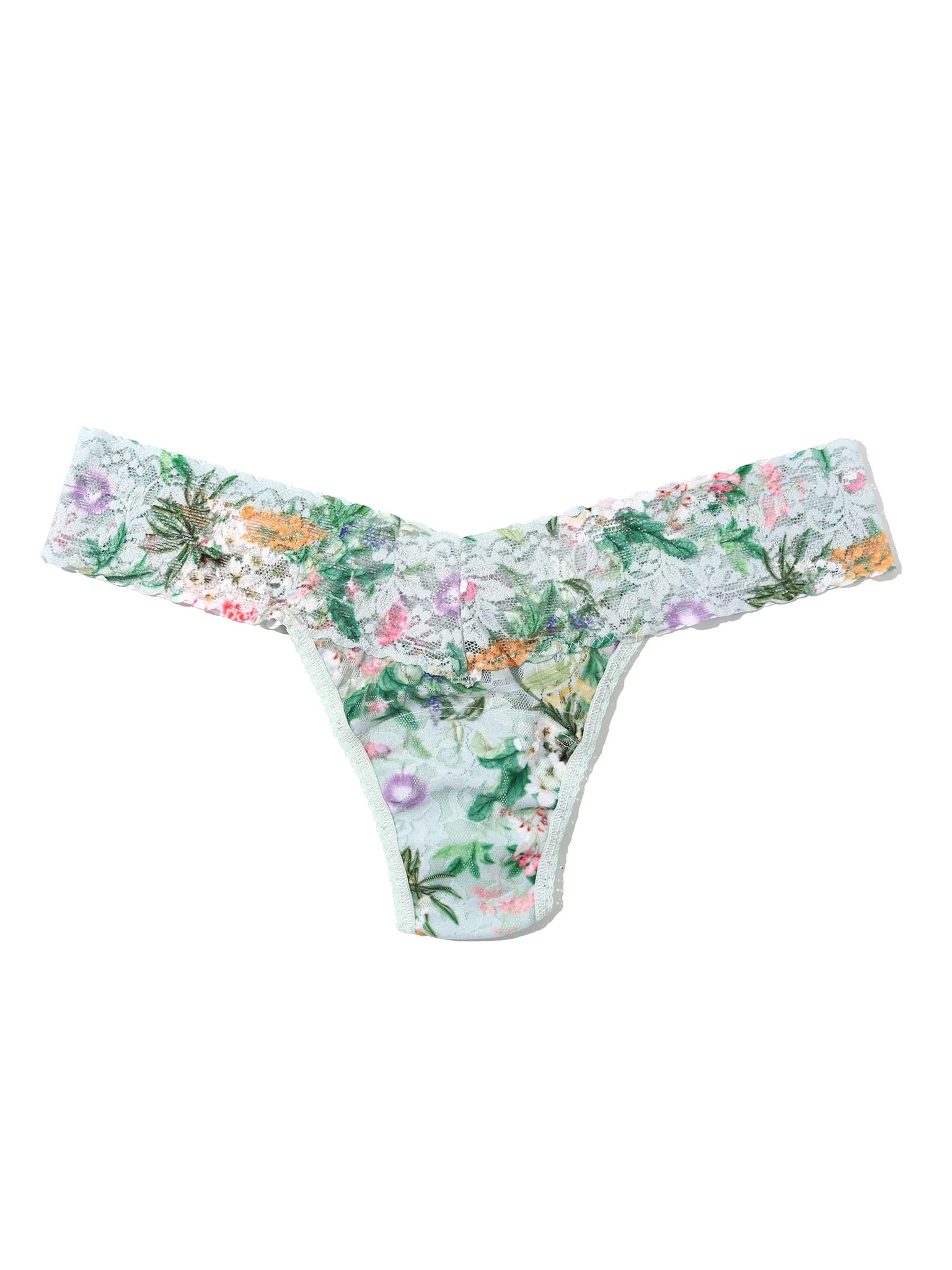 Printed Signature Lace® Low Rise Thong Floriculture Floral Print - Image 3