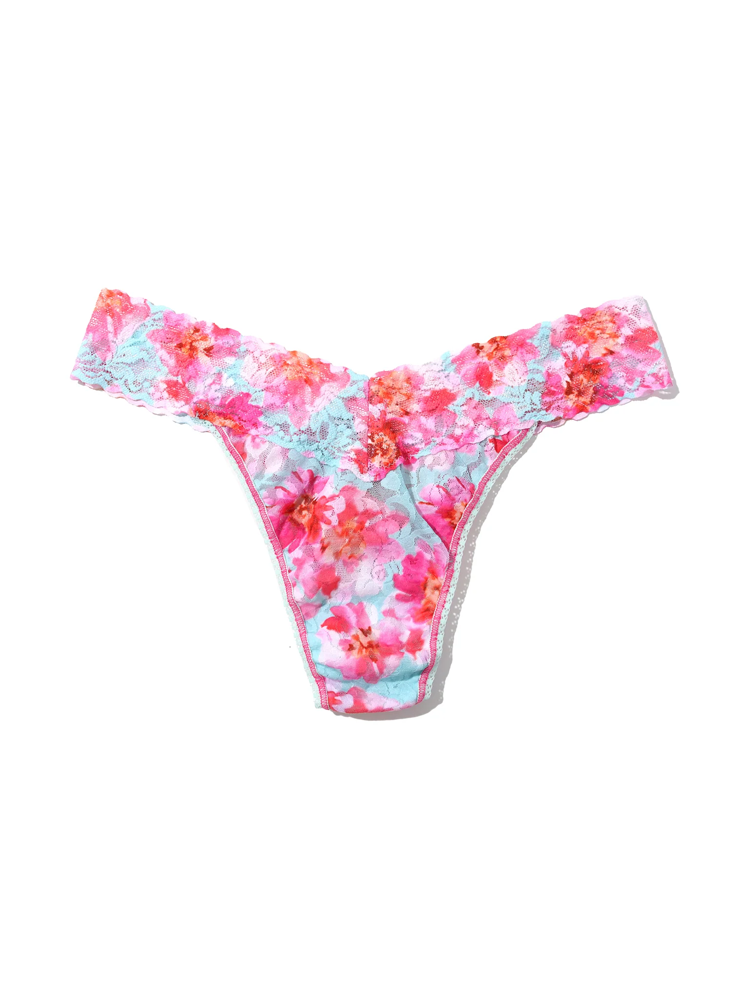 Printed Signature Lace® Original Rise Thong First Bloom Sale - Image 4