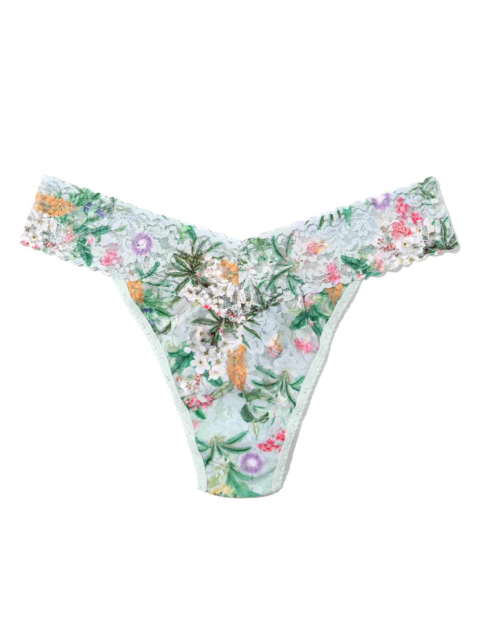 Printed Signature Lace® Original Rise Thong Floriculture Floral Print - Image 6