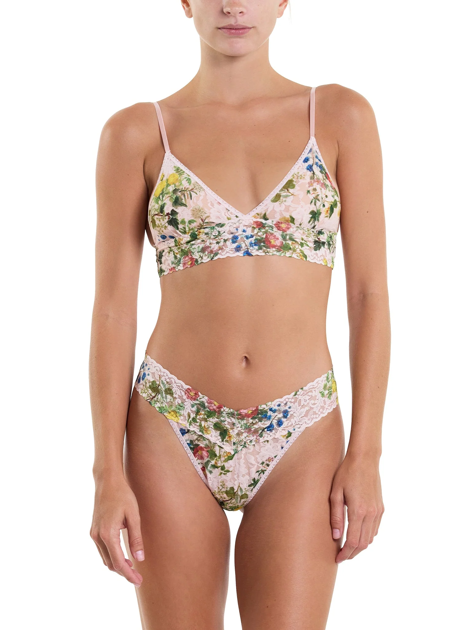 Printed Signature Lace® Original Rise Thong Overjoyed Sale - Image 4