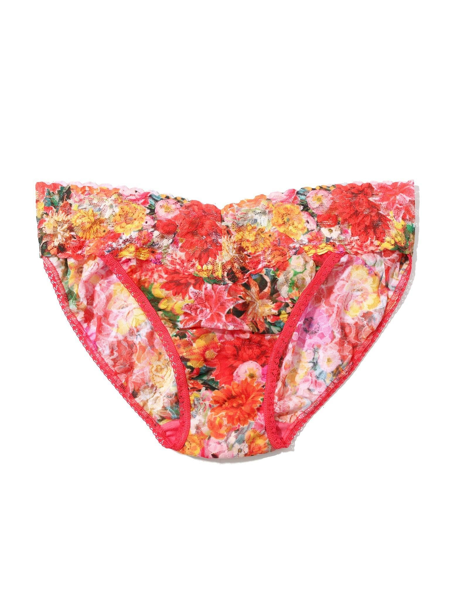 Printed Signature Lace® V-Kini Floramania Pink Sale - Image 4