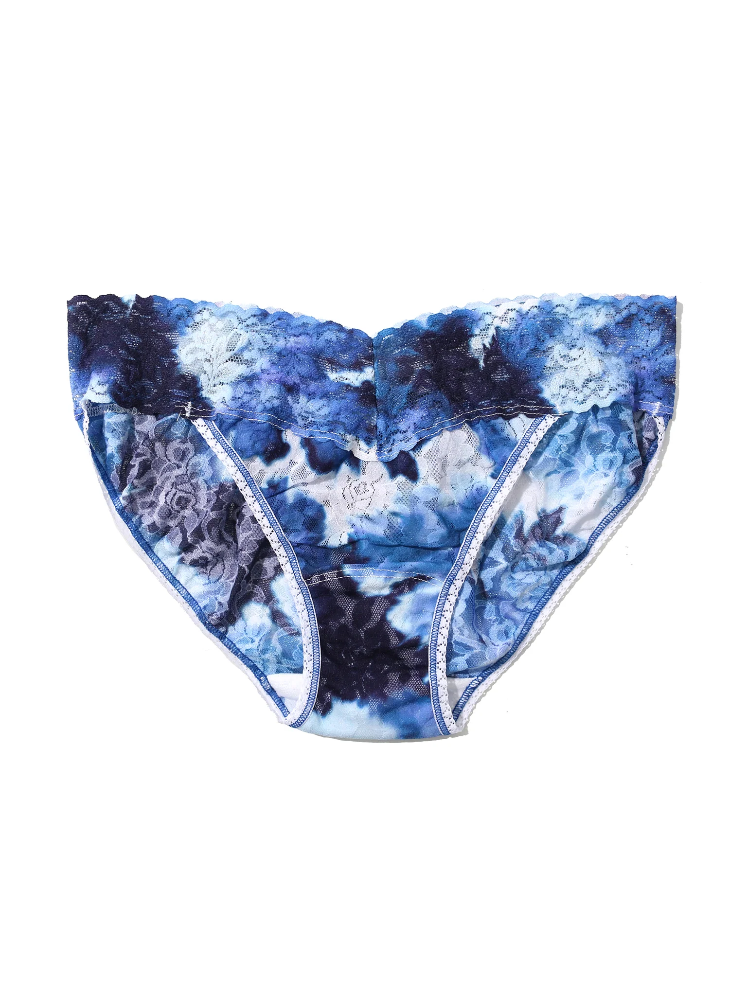 Printed Signature Lace® V-Kini Such A Blur Blue Sale - Image 4