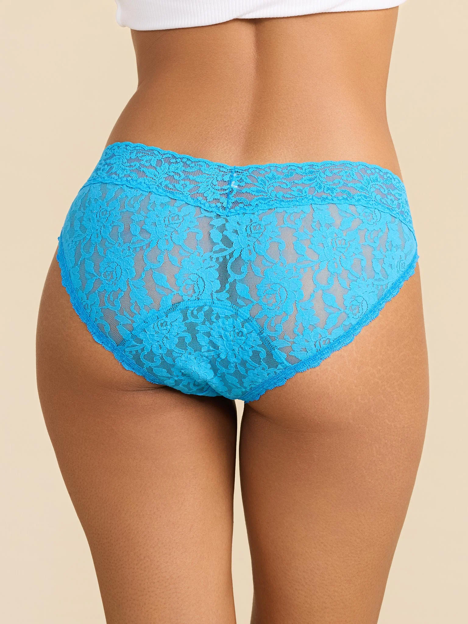 Signature Lace® Boyshort Laguna Blue - Image 4