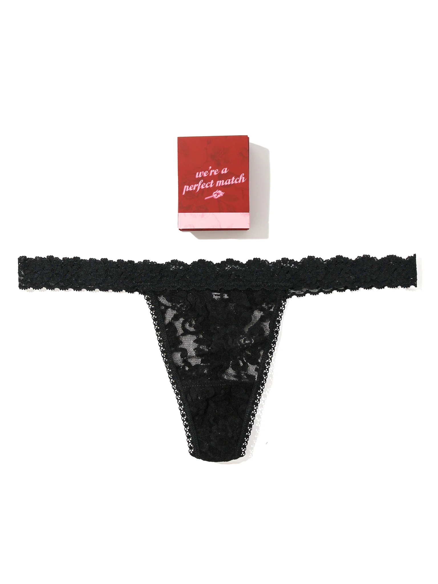 Signature Lace® G-String Matchbook Black Sale
