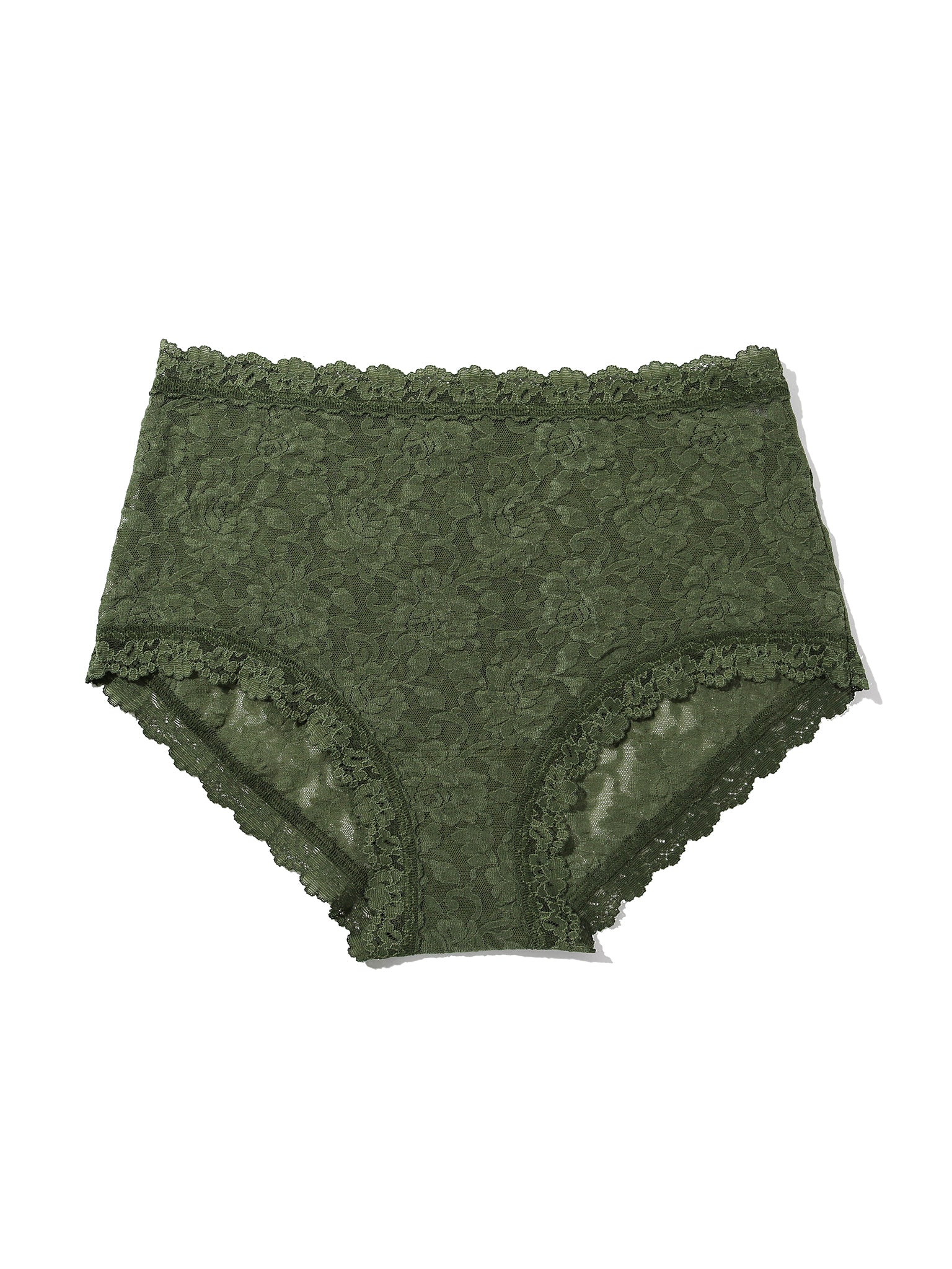 Signature Lace® High Rise Boyshort Herb Green Sale - Image 6