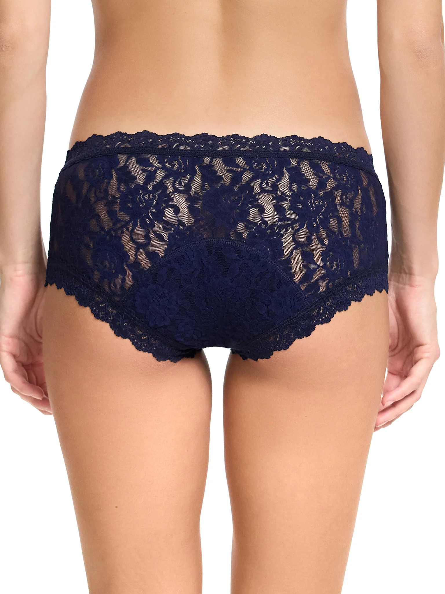Signature Lace® Leakproof Boyshort Navy - Image 2