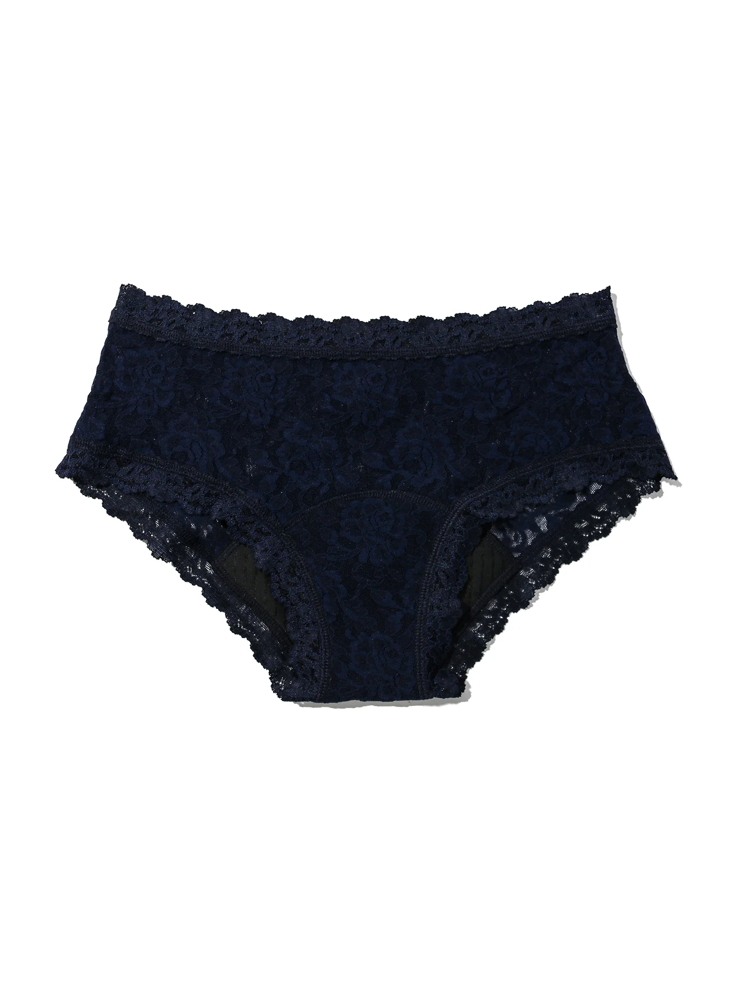 Signature Lace® Leakproof Boyshort Navy - Image 3