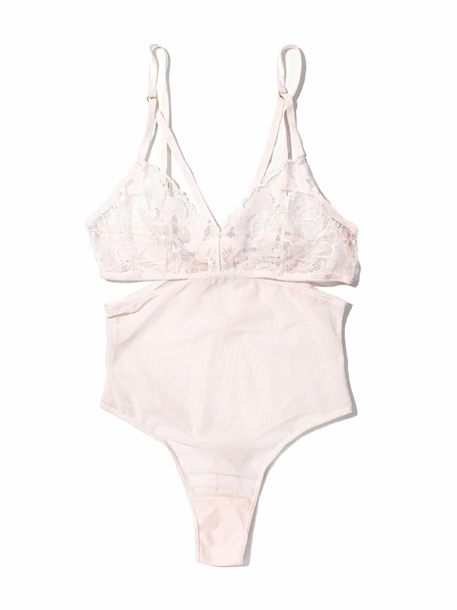 Silhouette Floral Cut Out Teddy Vie En Rose Sale - Image 2