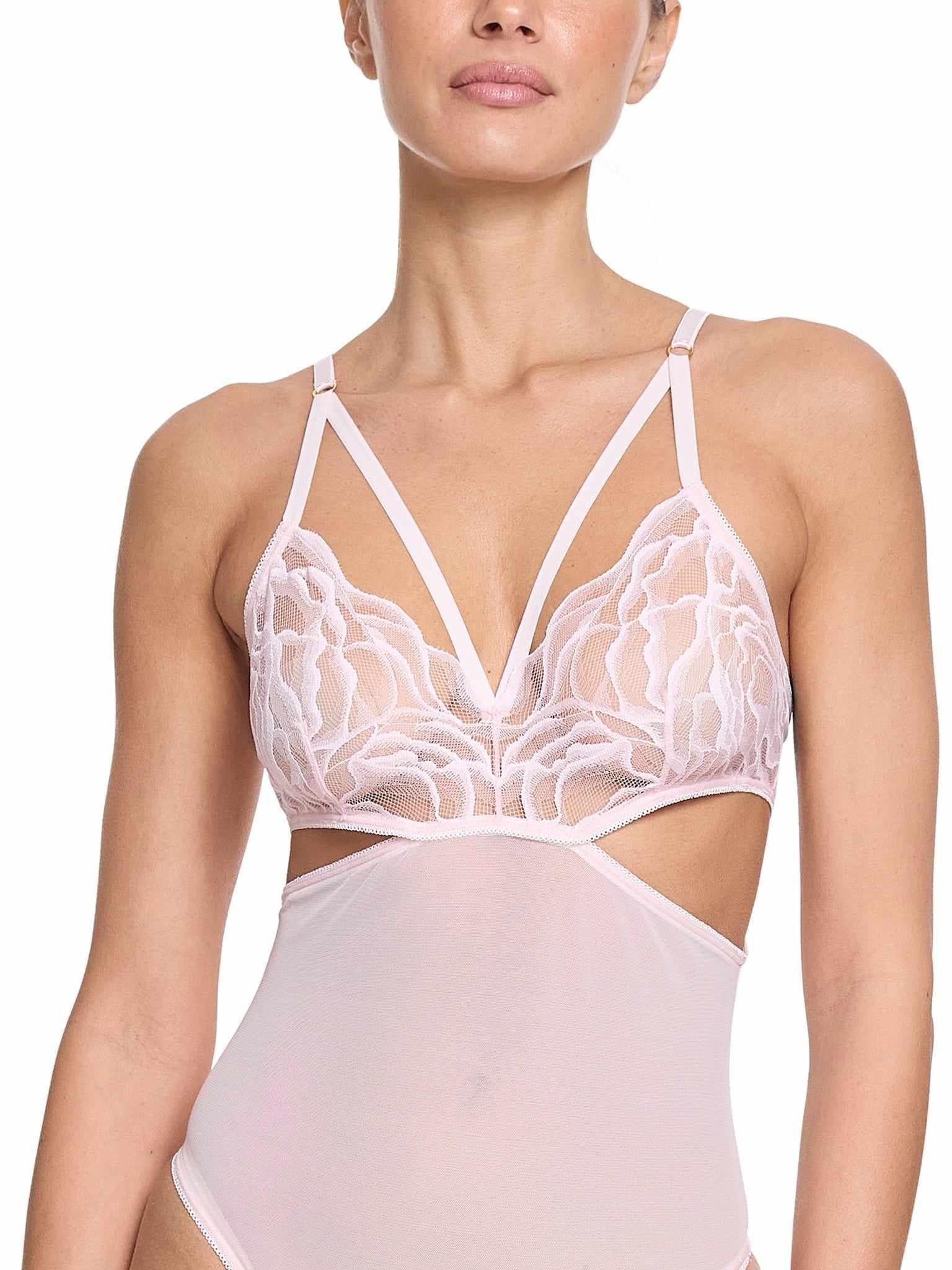 Silhouette Floral Cut Out Teddy Vie En Rose Sale - Image 3