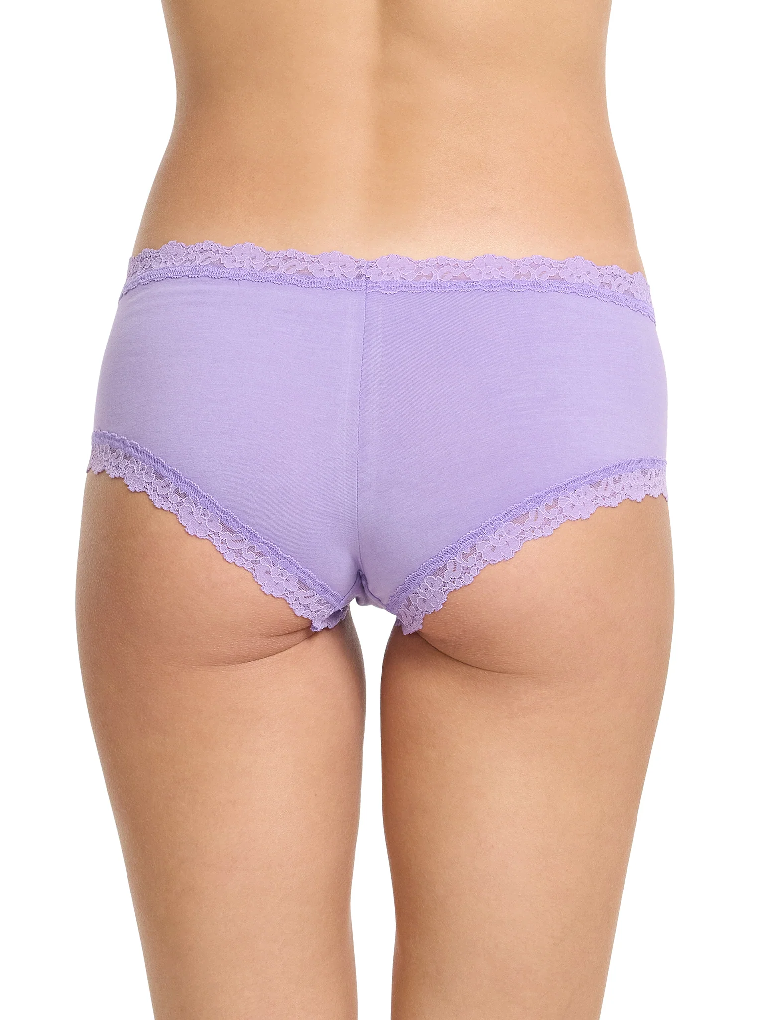 Supima® Cotton Boyshort Grape Juice Purple Sale - Image 3