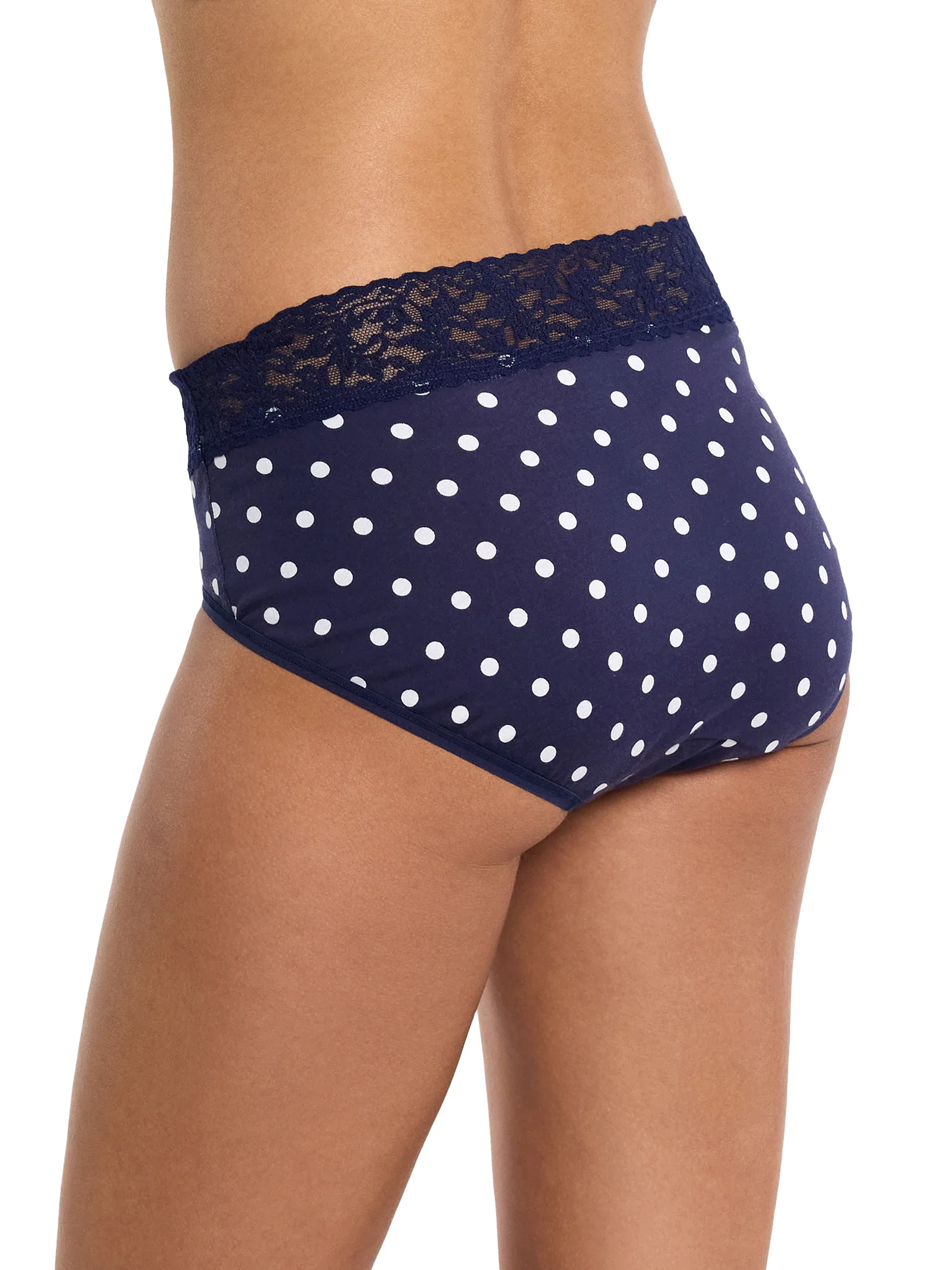 Supima® Cotton Printed French Brief Full Circle Blue Sale - Image 4