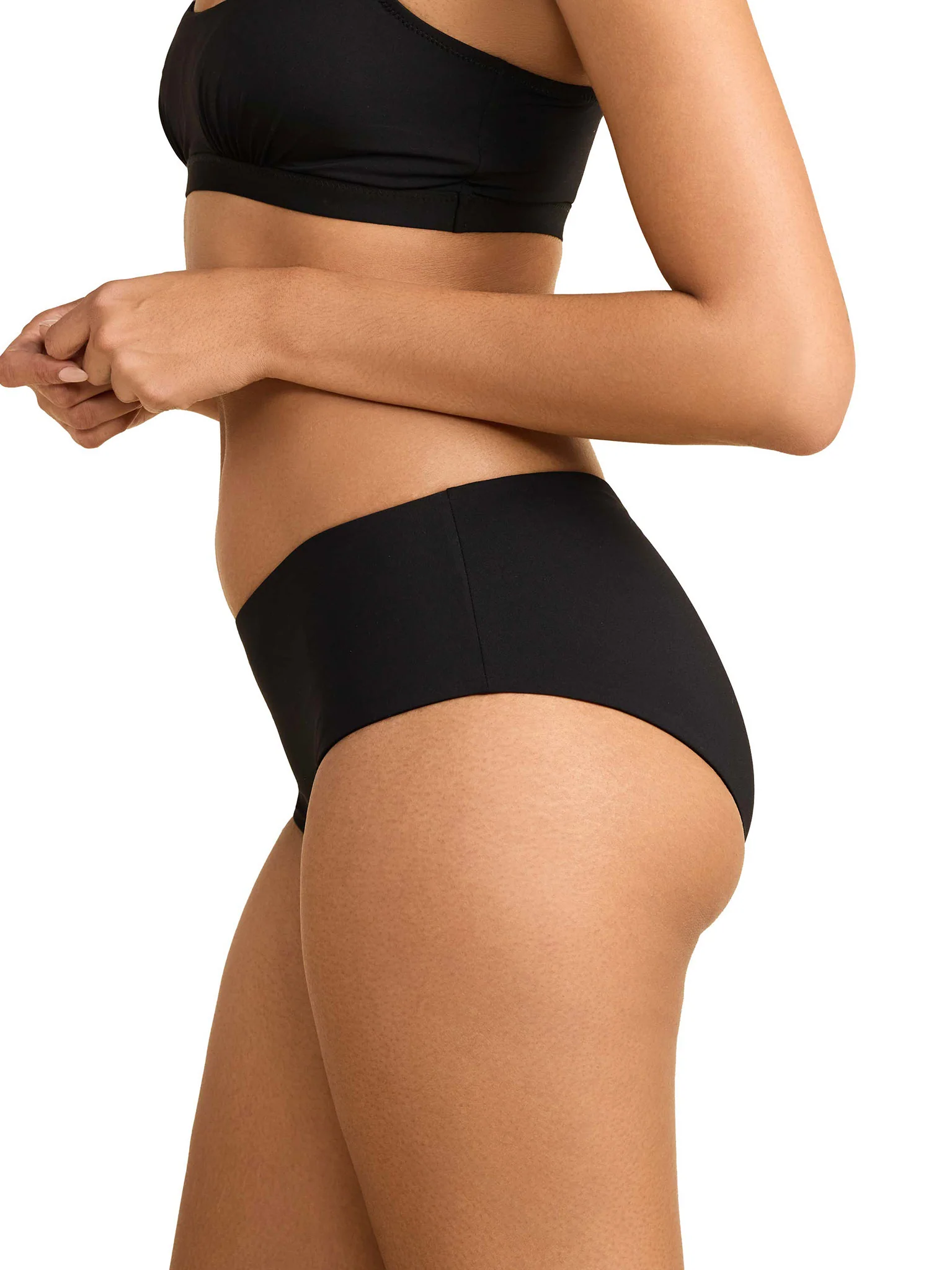 Swim High Rise Bottom Black - Image 5
