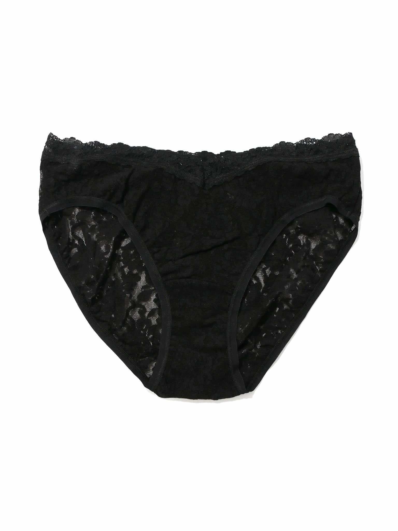 Signature Lace® V-Front High Cut Brief Black - Image 4