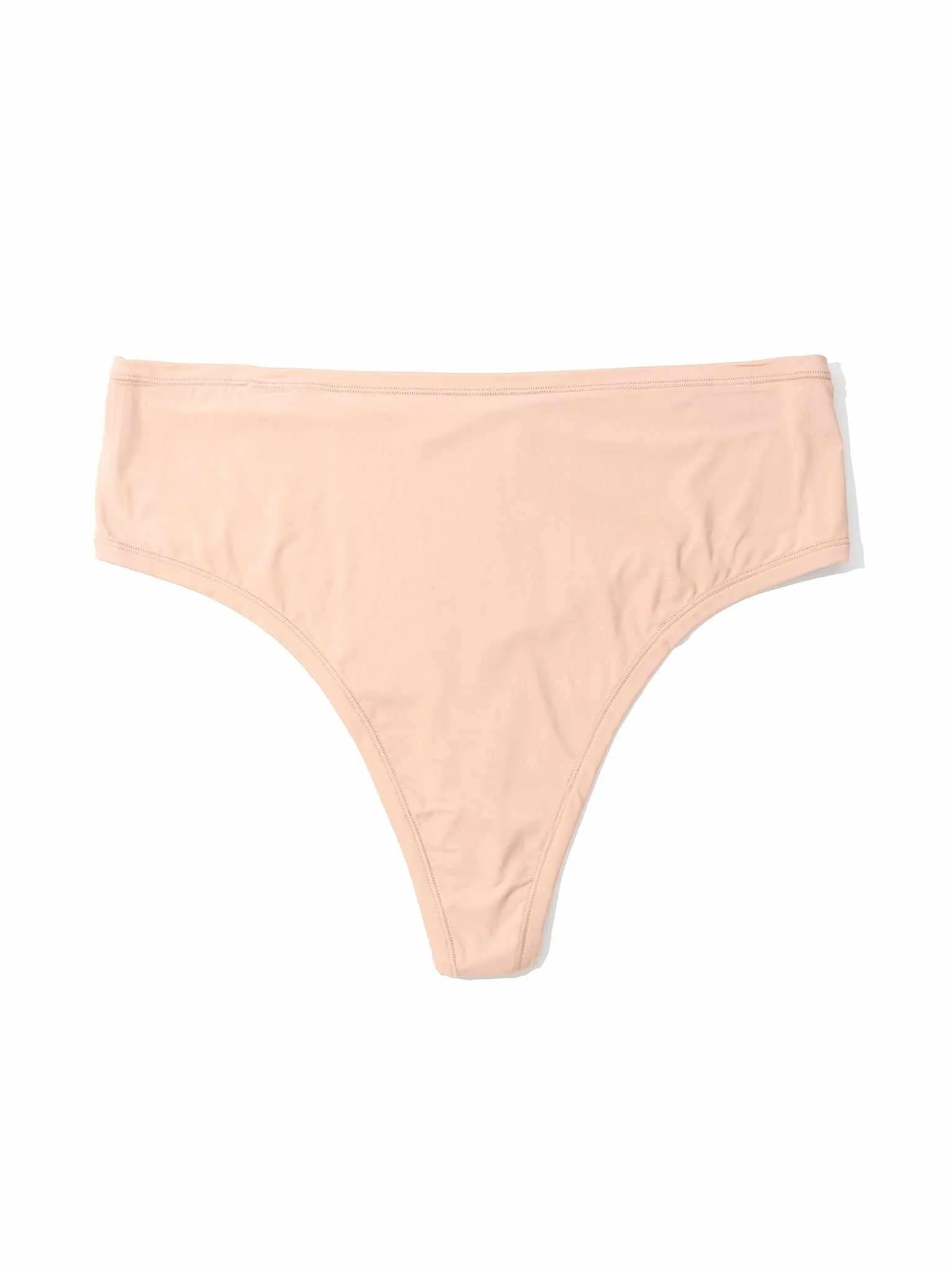 YourFit™ High Rise Thong Almond Milk Neutral Sale - Image 7
